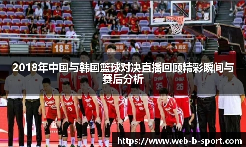 2018年中国与韩国篮球对决直播回顾精彩瞬间与赛后分析